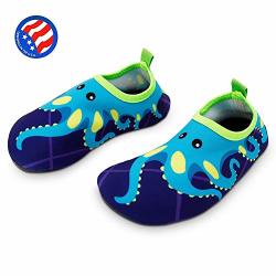 Bigib Toddler Kids Swim Water Shoes Quick Dry Non-slip Water Skin Barefoot Sports Shoes Aquasocks For Boysgirlstoddler