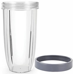 Preferred Parts 32OZ Replacement Cups With Screw-off Lip Ring For Nutribullet High-speed Blender mixer Huge Nutribullet Cups