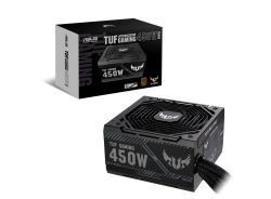 Asus TUF-GAMING-450B Tuf Gaming 450W 80 Plus Bronze Non-modular Black Desktop Power Supply