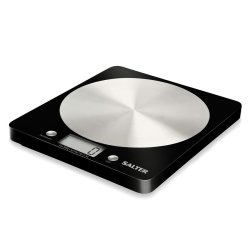 Salter Disc Block Electronic Kitchen Scale Black