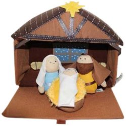 Talicor Plush Nativity 4 Piece Play Set