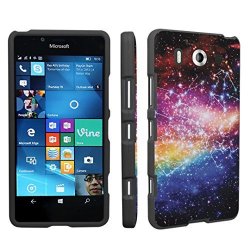 Lumia 950 Case Durocase Hard Case Black For Microsoft Lumia 950 Released In 2015 - Constellation Galaxy