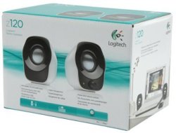 Logitech Z120 2.0 Portable USB Speakers