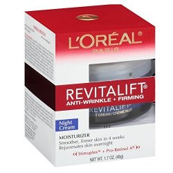 L'oreal Dermo-expertise Advanced Revitalift Night Cream 1.70 Oz Pack Of 2