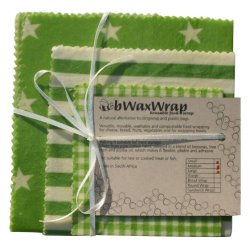 Bwax Wraps Pack Of 3 S M & L Green