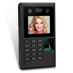 Hfeng 2.8" Tft Facial Fingerprint Attendance Machine USB Biometric Employee Checking-in Device Password Time Recorder Access Control Keyboard System
