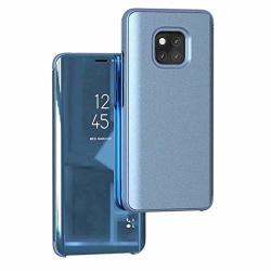 Lyperkin Huawei Mate 20 Pro Case Shock Absorption Luxury Mirror Plating Sleep Wake Up Flip Leather Stand Case Cover Scratch-resistant Compatible Huawei Mate 20 Pro 6.39INCH.