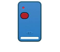 Et Rolling Code Remote 1 Button 434MHZ Blue