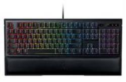 Razer Ornata Chroma Mechanical Membrane Gaming Keyboard- Mid-height Keycaps Chroma Backlighting With 16.8 Million Customizable Colour Options Ergonomic Wrist Rest Synapse Enabled Fully