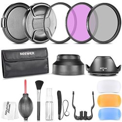 Neewer 67MM Professional Accessory Kit For Canon Rebel T5I T4I T2I Eos 700D 650D 550D 70D 60D 7D 6D Dslr Cameras With 18-135MM Ef-s