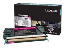 Lexmark X746 X748 Magenta Return Program Laser Toner Cartridge