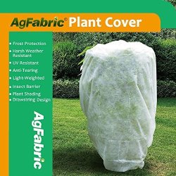 Rectangle Plant Cover Warm Worth Frost Blanket 0.95 oz 84"x 72" Shrub Jacket 