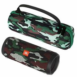 Esimen Camouflage Hard Case For Jbl Flip 5 Flip 4 Portable Bluetooth Speaker Carry Bag Protective Travel Box