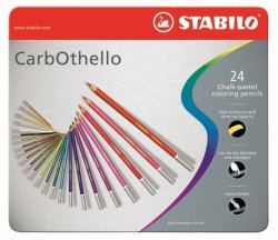 Carbothello Colour Pencil - Assorted Metal Box Of 24