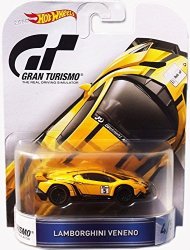 Hot Wheels Retro Entertainment 2016 Lamborghini Veneno Yellow Gran Turismo 4 5