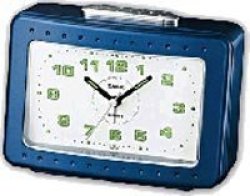 Casio Blue Bedside Bell Alarm Clock TQ329-2D