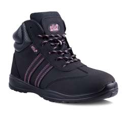 Jasmine Nubuck Ella Ladies Safety Steel Toe Woman's Boot - UK Size 3