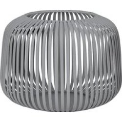 Lantern - Powder Coated Steel In Steel-grey: XS 14X10CM Lito