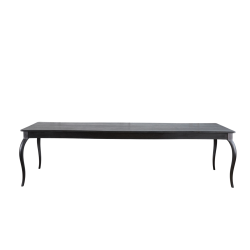 Queen Anne Table - American Ash Smoke 6 Seater - 1600MM X 770MM X 900MM