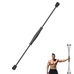 Tit Coopope Elastic Fitness Bar Weighted Workout Bar Total Body Exercise Bar Training Muscle Detachable Design Fitness Equipment For Aerobics Pilates Sports Exercise Bar