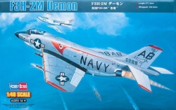 Us Navy F3h-2m "demon" Attack Aircraft 1 48 Scale - Plastic Model Kit Hb80365