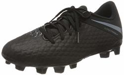 Nike Junior Hypervenom 3 Academy Fg Football Boots AJ4119 Soccer Cleats UK 4.5 Us 5Y Eu 37.5 Black Black 001