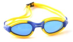 Aqua World Cyclone Swimming Goggles Yellow blue
