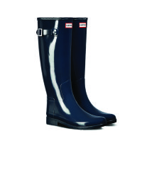 Hunter Boots Original R Gloss Navy Size 3