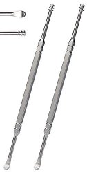 2-PACK Honey Dipper Stainless Steel Wax Concentrate Carving Tool Pick 4.75 Inch - Major Key To Success