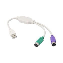 USB To PS2 Adapter Cable For Mouse And Keyboard