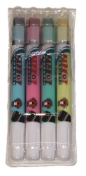 Parrot Highlighter Crayon Markers - Pouch Of 4