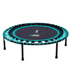 Round Fitness Rebounder And Trampoline - Celeste Turquoise