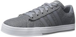 Adidas Neo Men's Daily Fashion Sneaker Grey tech Grey white 10 M Us