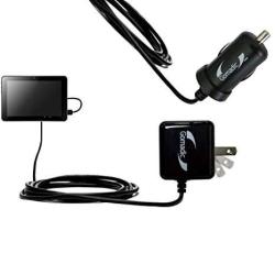 The Essential Gomadic Car And Wall Accessory Kit For The Blackberry Kickstart - 12V Dc Car And Ac Wall Charger Solutions With Tipexchange
