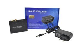 HDMI To HDMI + Audio Spdif+l r Uhd 4KX2K XB10016