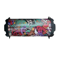 Graffiti Bazooka Boom Box Speaker
