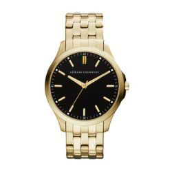 Hampton Gold Stainless Steel Watch - AX2145