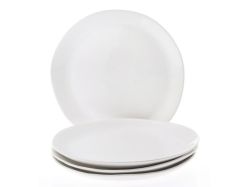 Dinner Plates Set Of 4 White