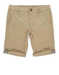 Adjustable Cotton Chino Shorts
