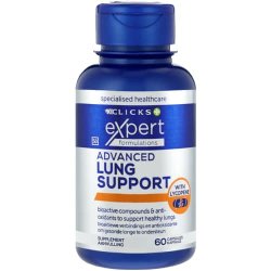 Clicks Expert Advanced Lung Support 60 Capsules