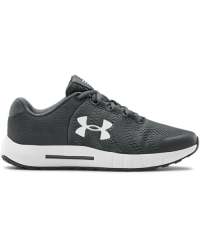 Grade School Ua Pursuit Bp Running Shoes - Pitch Gray White WHITE-103 5.5