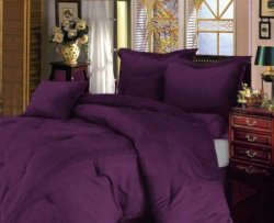 Exclusive Queen Comforter Set Range 16 Purple