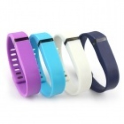 Replacement 4-in-1 Silicone Wrist Band Set W Clasp For Fitbit Flex