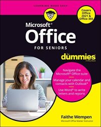 Office 2021 For Seniors For Dummies Paperback