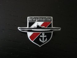 German Kriegsmarine Submarine U-boat Custom Badge