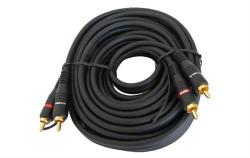 Geeko 2 X Rca Male To Male Audio Cable With Ground - AVC-007