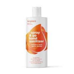 Sopure Spray & Go Hand Sanitizer - Nature's Best Germ Buster - 100ML