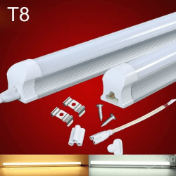 Led T5 t8 Warm White Tube Lights Complete With Bracket & Fittings. Collections Are Allowed.