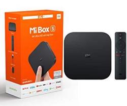 Mi Box S Xiaomi Original - 4K Ultra HD Android Tv With Google Voice Assistant & Direct Netflix Remote Streaming Media Player Us Plug