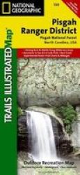 Pisgah Ranger District Pisgah National Forest - Trails Illustrated Other Rec. Areas Sheet Map Folded 2009TH Ed.